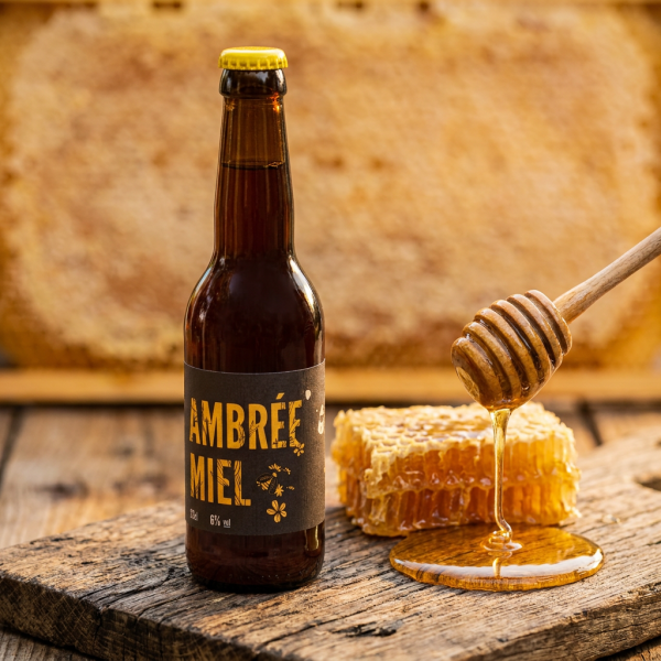 L’Ambrée au miel – Bière paysanne Bio